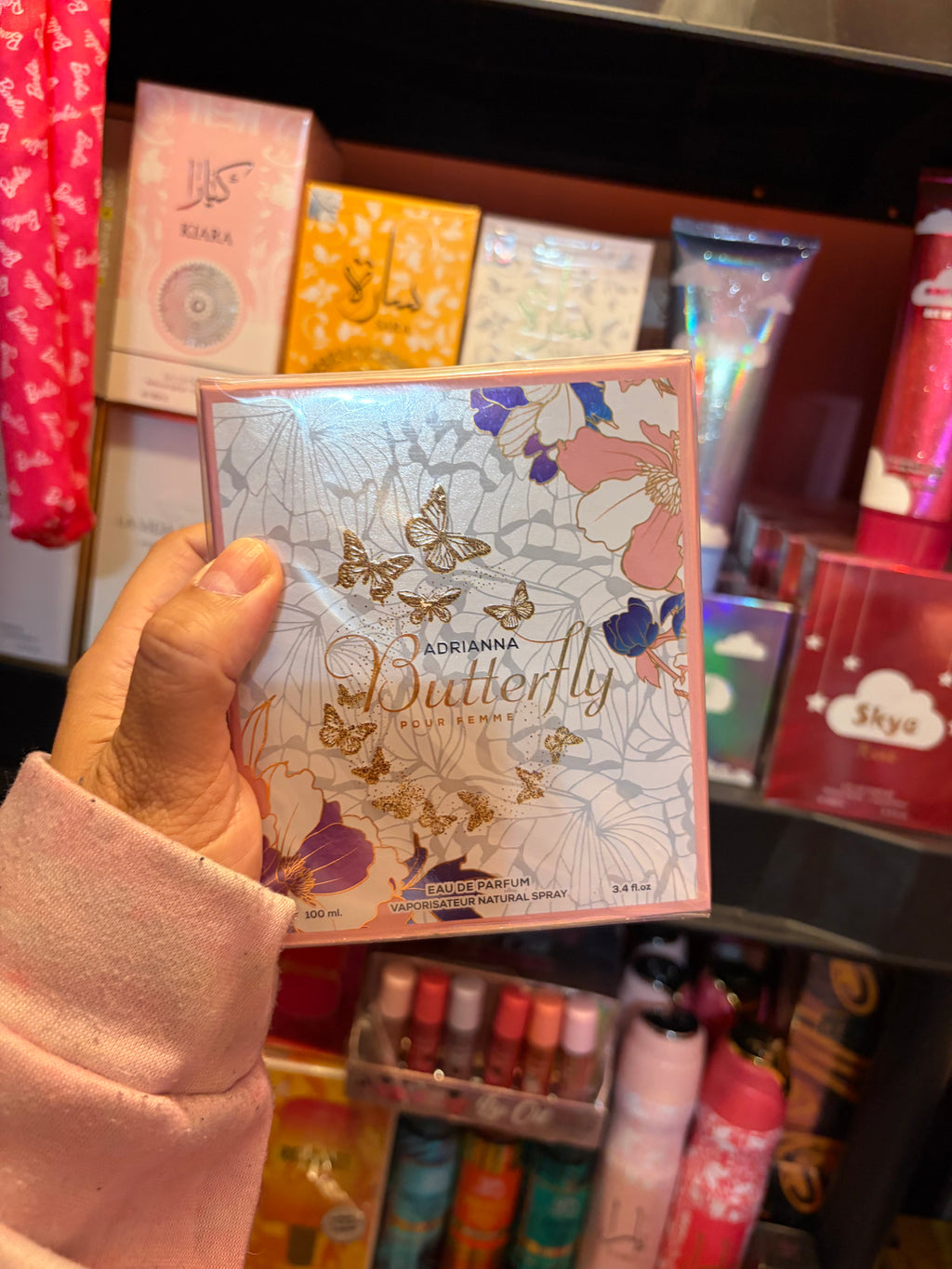 Butterfly perfume
