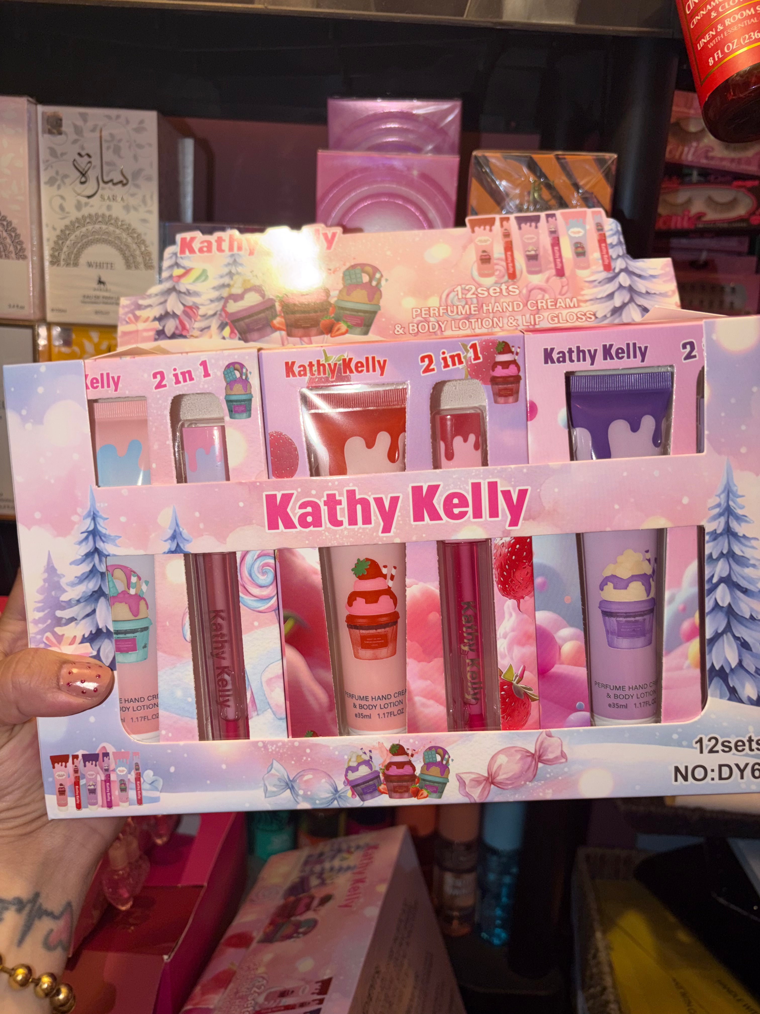 Lip set & hand cream