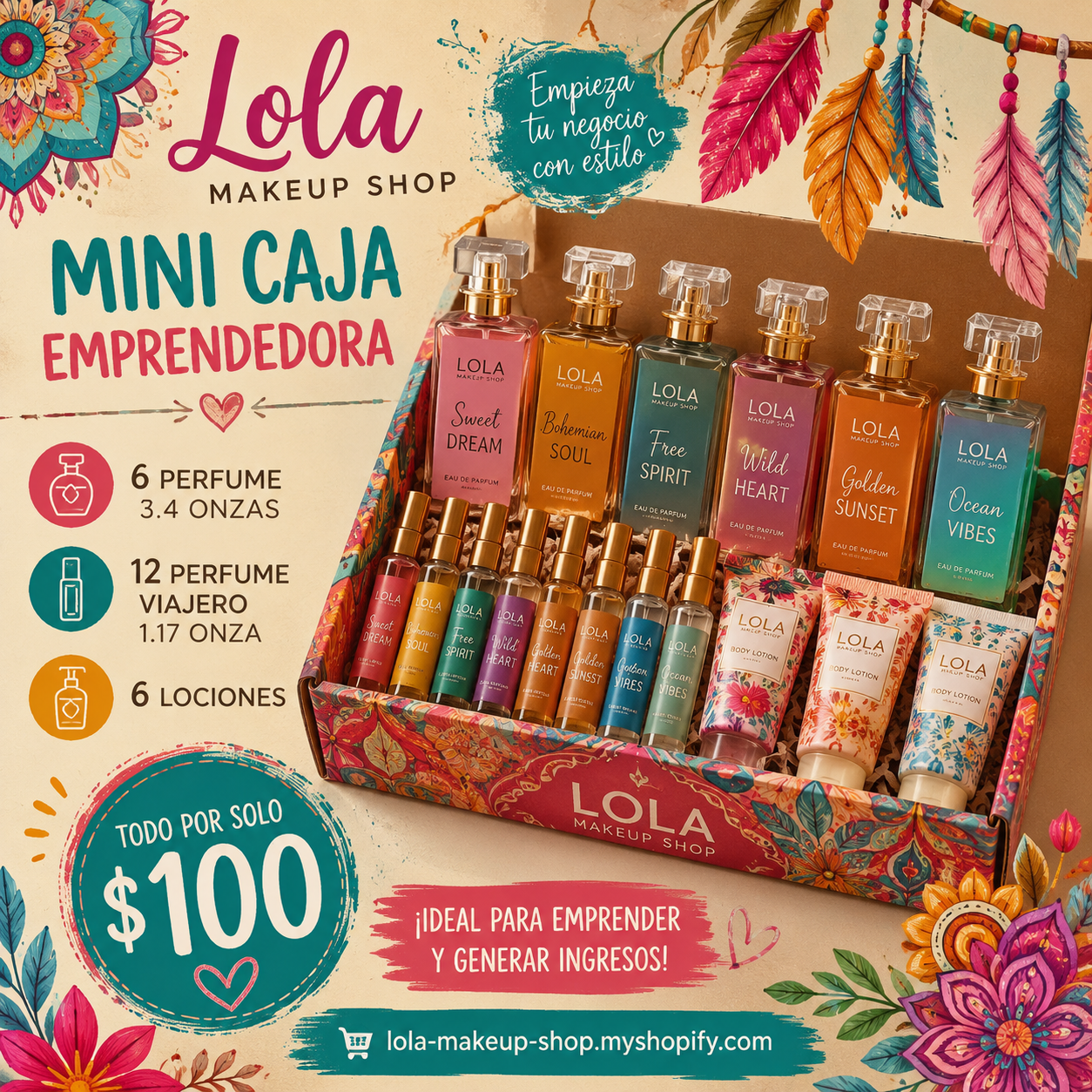 Mini emprendedora box